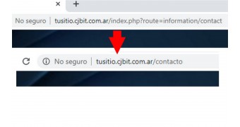 Módulo SEO de URLs por defecto del Opencart utilizando el instalador OCMOD idioma Español